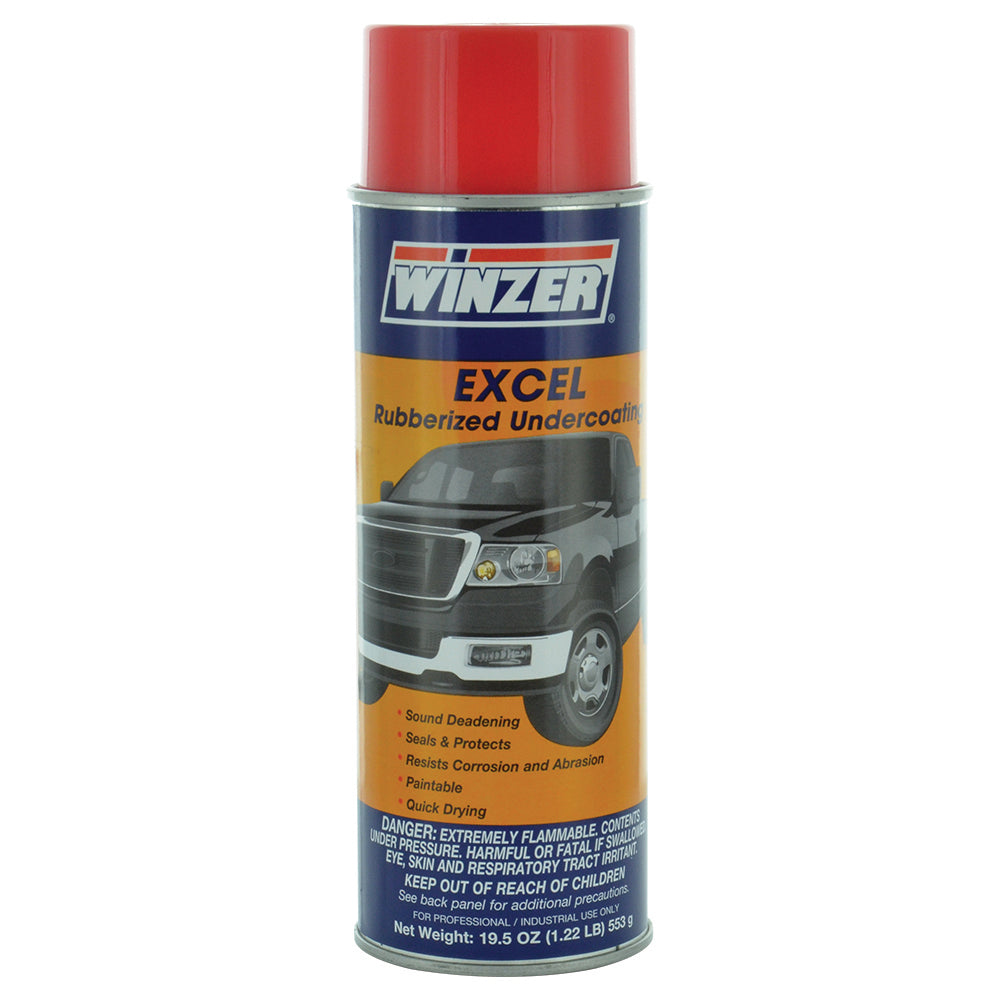Winzer Excel Rubberized Undercoating 19.5 Oz Net Weight - Aerosol