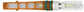 0.057 Inch Orange T-Top (Body) Orifice Tube