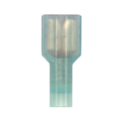 3M Quick Slide Fully Insulated Female 1/4 Inch Push On Connector Blue