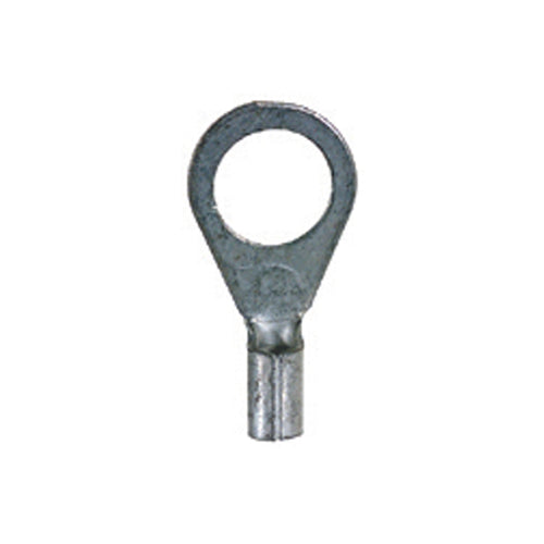 16-14 AWG 5/16 Inch Stud Blue Tin Plated Copper Non-Insulated Versakrimp™ Ring Terminal