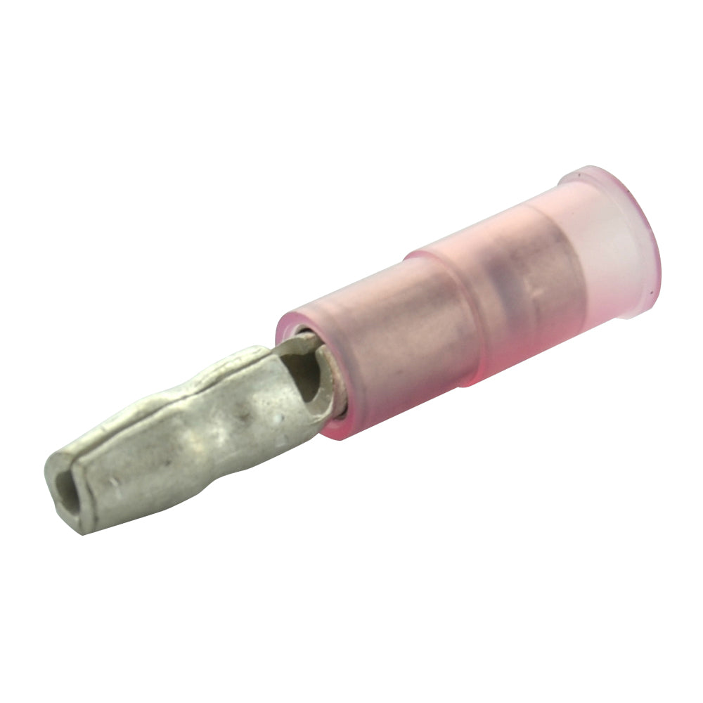 22-18 Gauge Male Bullet .156 Connector Nylon Insulated Red