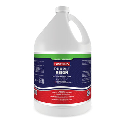 Fastserv Purple Reign All-Purpose Cleaner - 1 Gallon Bottle