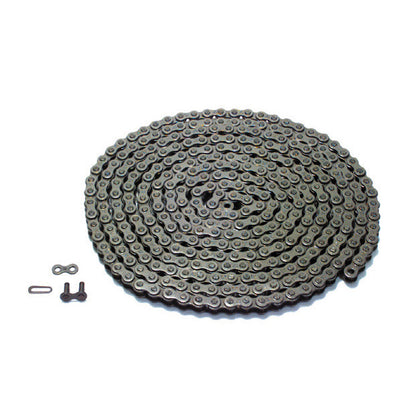#35 x 10 Ft 3/8 Inch Pitch Single Strand Solid Roller Chain