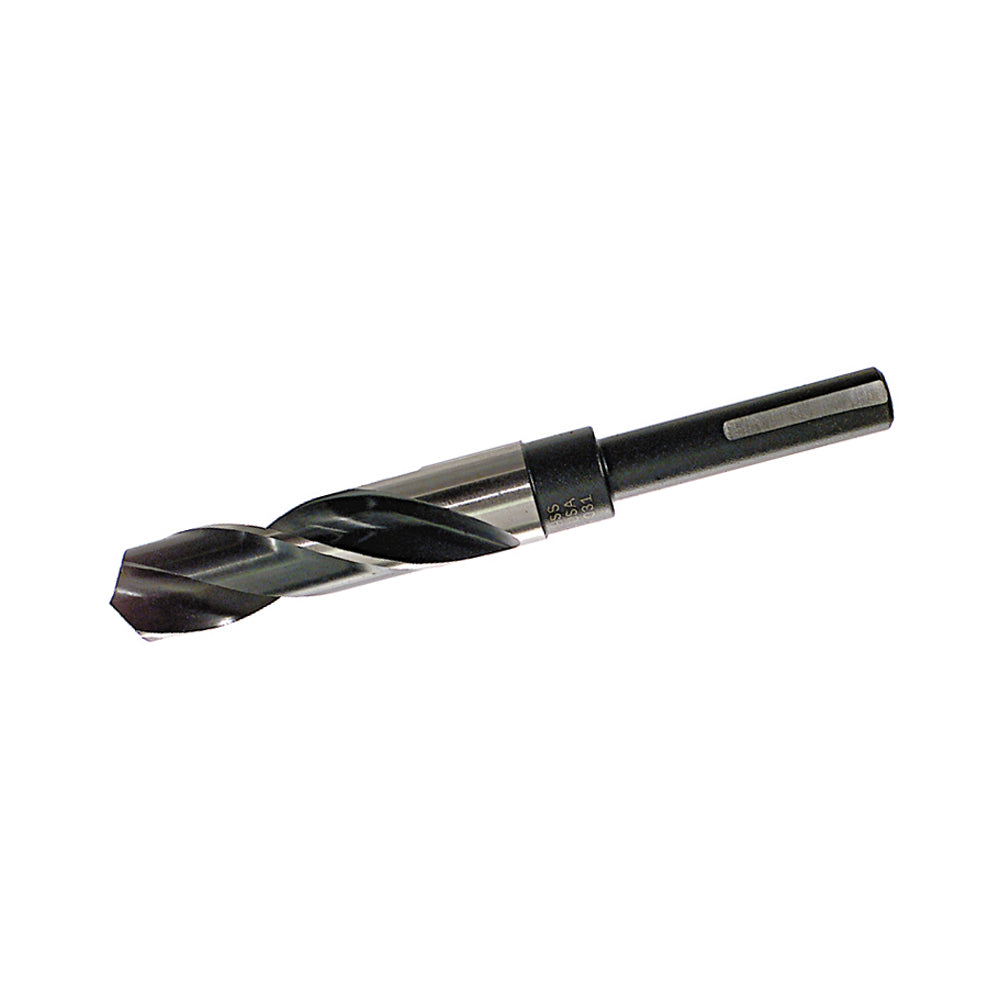 37/64 Inch X 6 Inch 118 Degree Point Bright And Black High Speed Steel 1000E Series Silver And Deming Drill