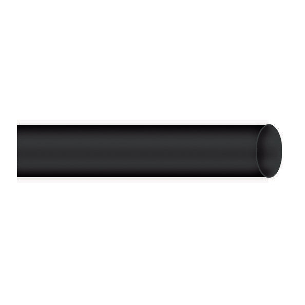 3/8 Inch x 1 ft Black Polyolefin Dual Wall Heat Shrink Tubing