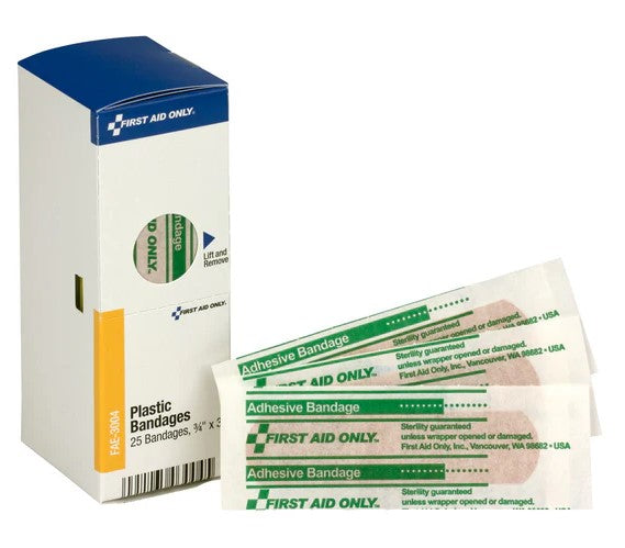 Plastic Band- 3/4"X3"- 25 Per Box