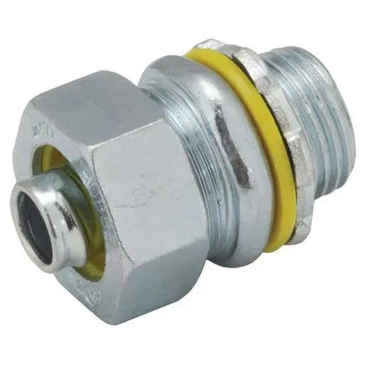 1/2 In. Liquidtight Straight Connector, Uninsulated