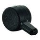 Black "L" Shaped Thumb Screw Knob - #10 (9/16 Inch Diameter)
