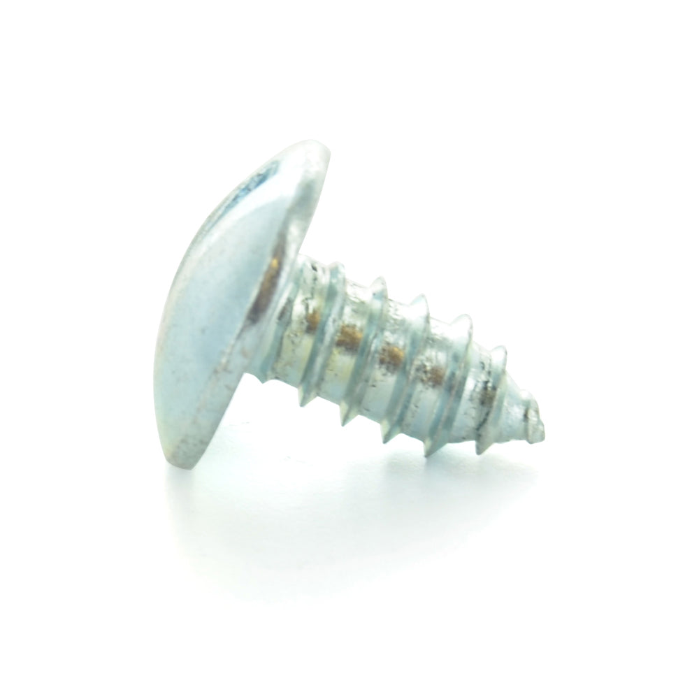 #10 x 1 Inch Zinc Plated Alloy Steel Truss Head Type-Ab Self-Tapping Sheet Metal Screw