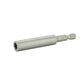 1/4 Inch Hex Drive 1/4 Inch Shank 3 Inch Length Stainless Steel Magnetic Bit Holder With C-Ring