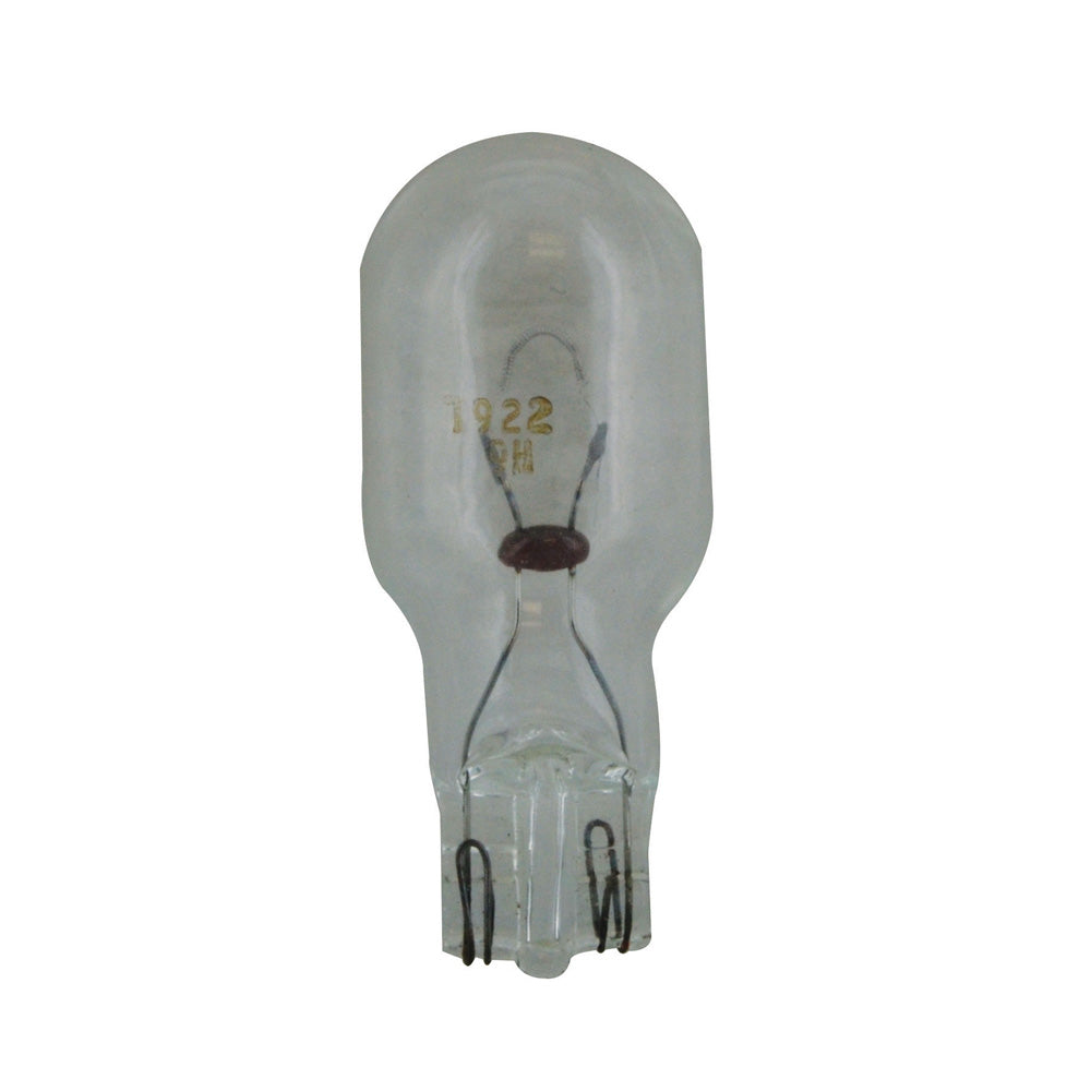 #922 Clear Type 5 Wedge Bulb 12.8 Volts