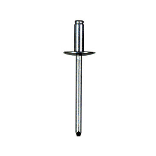 5/32 Inch X 9.53 Mm 0.187 - 0.250 Inch Grip Silver Aluminum Blind Rivet
