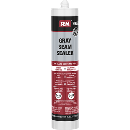 Sem 1K Seam Sealer Gray - 10.1 Oz Cartridge