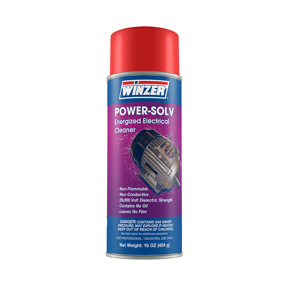 Winzer Power-Solv Energized Electrical Cleaner - 16 Oz Net Weight - Aerosol