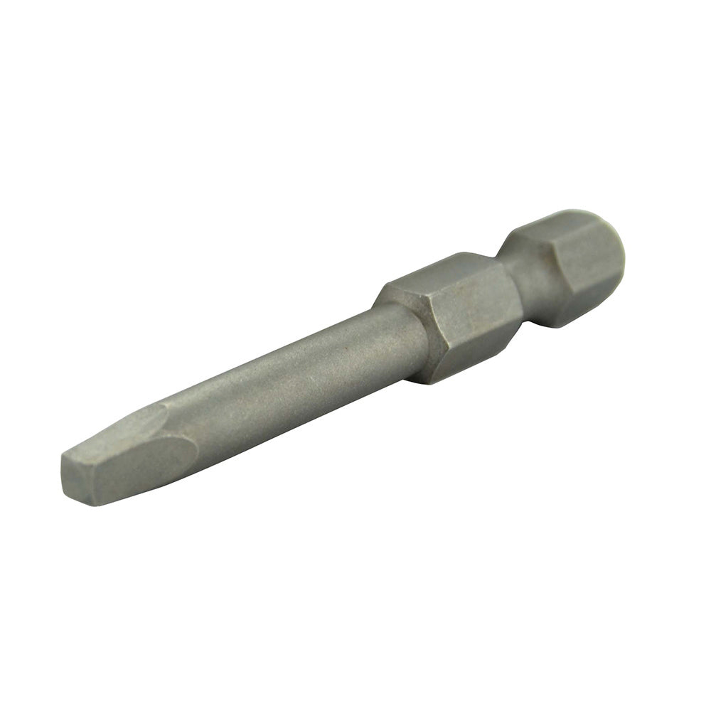 Square Recess Drive 1/4 Inch Hex Shank #2 Tip 2 Inch Length Power Bit
