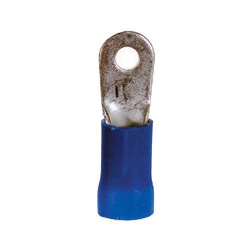 6 Gauge Terminal #10" Stud PVC Insulated Blue