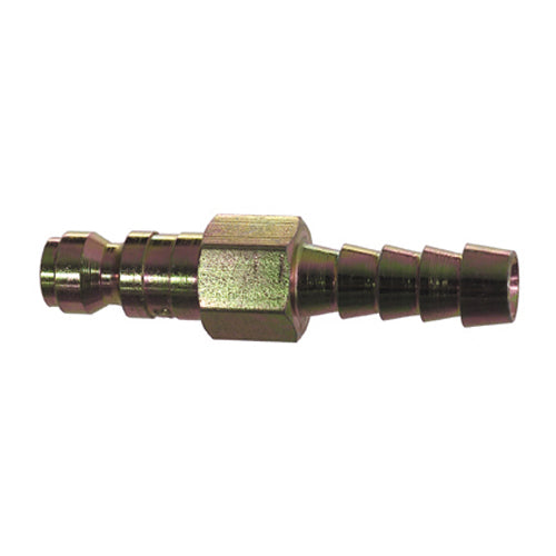 1/4 Inch Basic Size Tru-Flate / Parker Style Interchange Plug 1/4 Inch Hose Barb