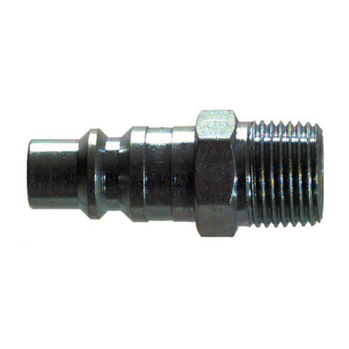 3/8 Inch Basic Size Industrial Interchange Plug Male 1/4 Inch Npt
