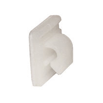 5/16 - 1/2 Inch White Nylon Cable Clip