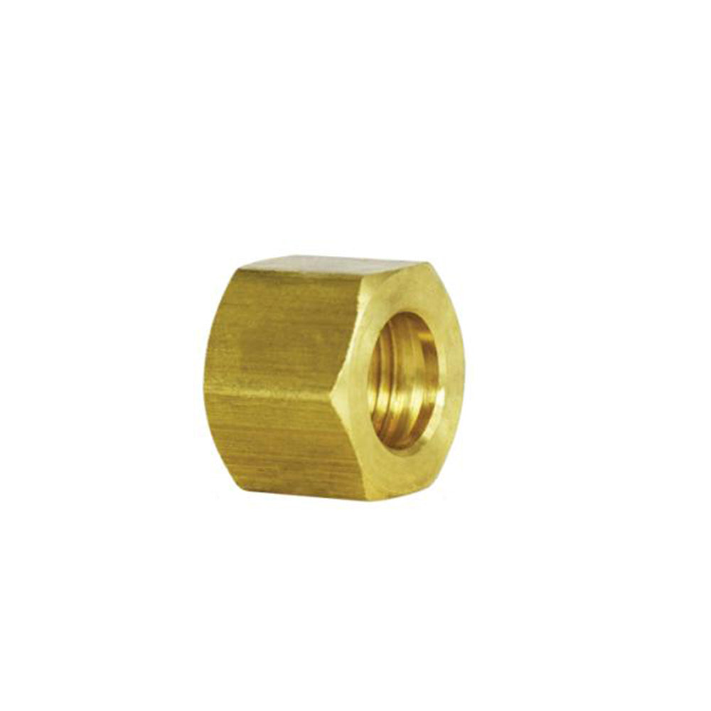 1/4 Inch Brass Compression Tube Nut