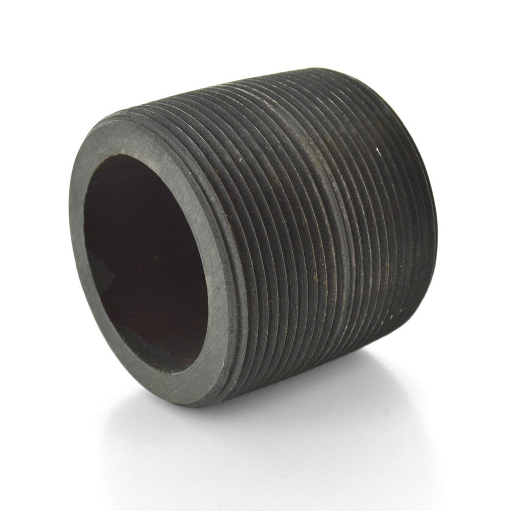 3/4" X 4-1/2" Schedule 160 Male NPT Black Seamless Carbon Steel Pipe Nipple USA