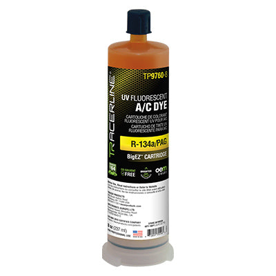 BigEZ� A/C Dye for R134a/PAG - 8 oz