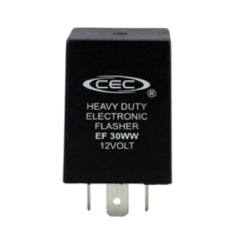12 Volt 3 Pin Electronic Signal Flasher Extended Life Super-Duty