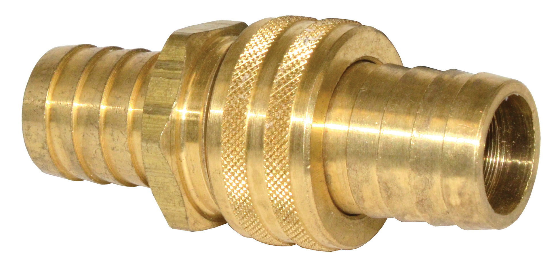 1/2 Inch Male Hose x Barb Hose Brass Garden Hose Swivel Mender