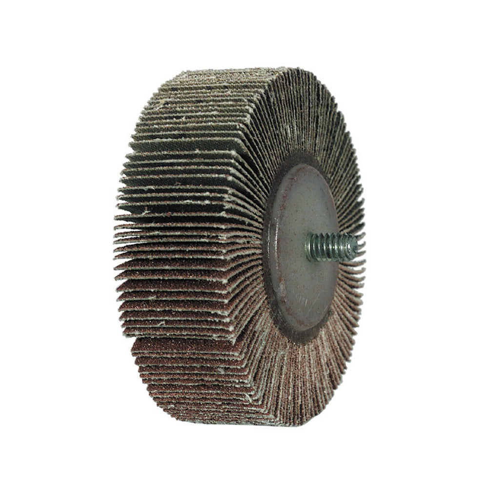 3 Inch X 1 Inch 80 Grit Aluminum Oxide Flap Wheel
