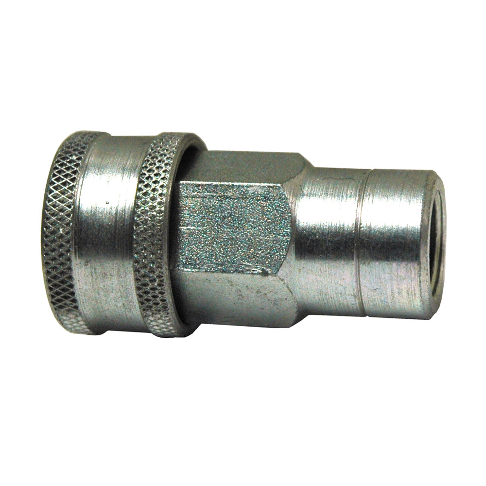 1/4 Inch Series A5600 Iso 'A' Interchange Hydraulic Service Coupler Steel
