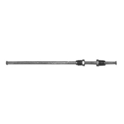 1/4 Inch x 40 Inch Galfan Coated Yellow Steel Standard Inverted Flare Domestic Brake Line