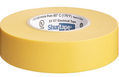 Professional Grade Vinyl Electrical Tape - Yellow - 3/4 x 60'