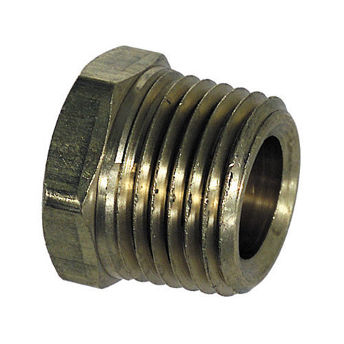 2 Inch X 1-1/2 Inch Brass Pipe Hex Bushing