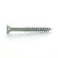 #12 x 1-1/4 Inch Zinc Plated Alloy Steel Phillips Flat Head Wood Screw