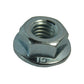 M6 x 1 Coarse Zinc Class 10 Serrated JIS Reduced Hex Flange Lock Nut