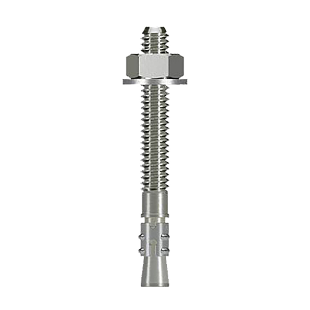 1/2 x 2-3/4 Strong Bolt 2 Wedge Style Expansion Anchor 316 Stainless Steel