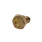 3/4-10 x 2-1/2 Inch Coarse Yellow Zinc L9 Steel Hex Head Cap Screw Usa