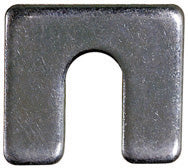 1-1/4" x 1-1/8" Body Shim 1/8" Thick 3/8" Slot Zinc Plated