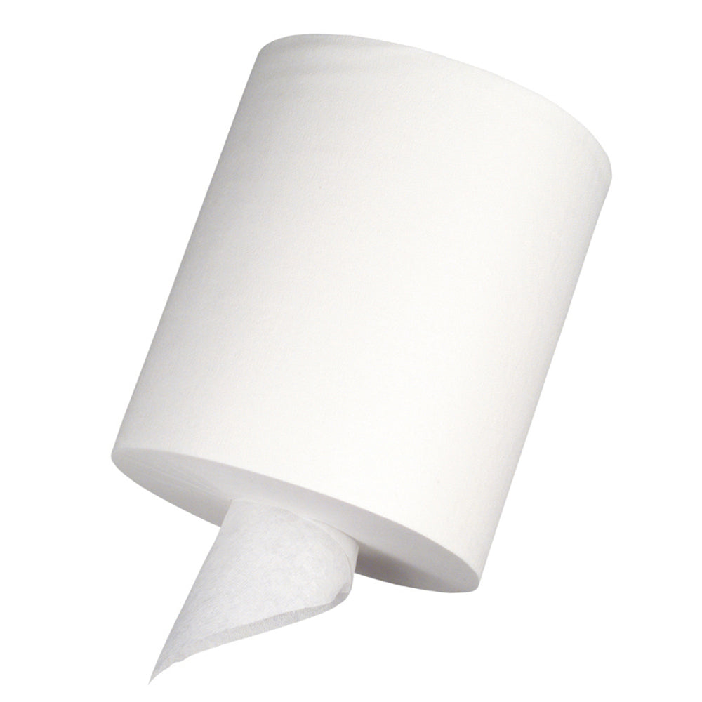 7-4/5 Inch x 15 Inch Sofpull Premium 1-Ply Regular Capacity Centerpull Paper Towels 320 Sheets - 6 Per Case