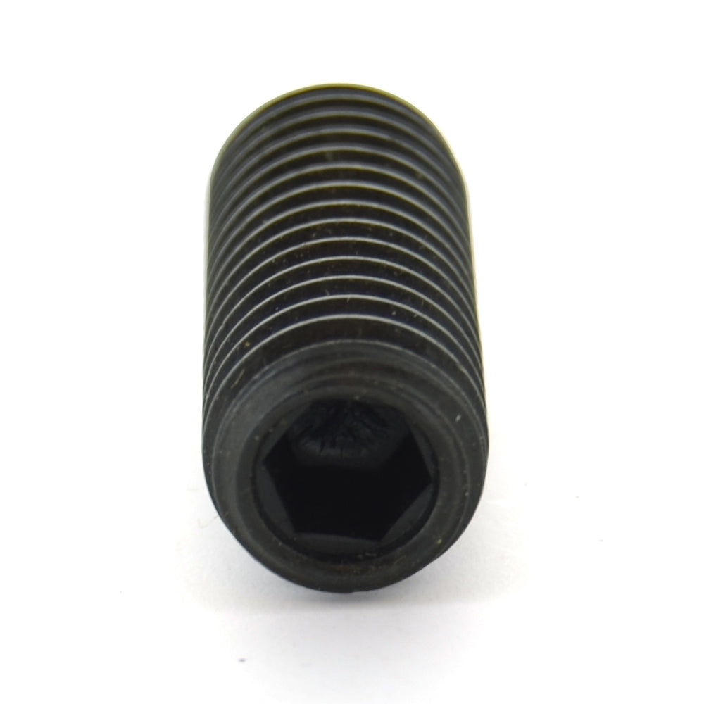 #10-24 x 3/16 Inch Coarse Black Oxide Heat-Treated Alloy Steel Cup Point Socket Head Set Screw Usa