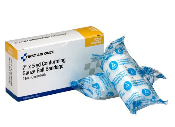 2" x 12-3/10' Conforming Gauze Roll Bandage