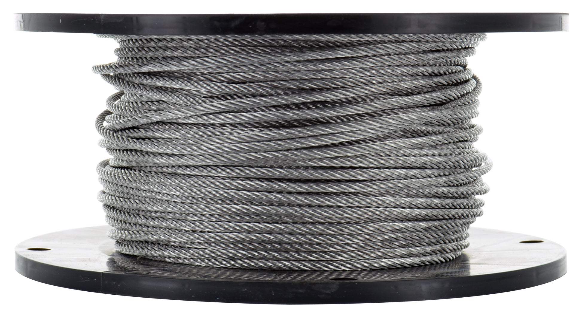 3/32 Inch X 250 Ft 7X7 Strands 920 Lb 304 Stainless Steel Uncoated Aircraft Cable