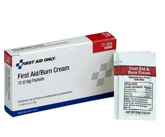 Burn Cream 0.90 Gram - 12 Packages Per Box