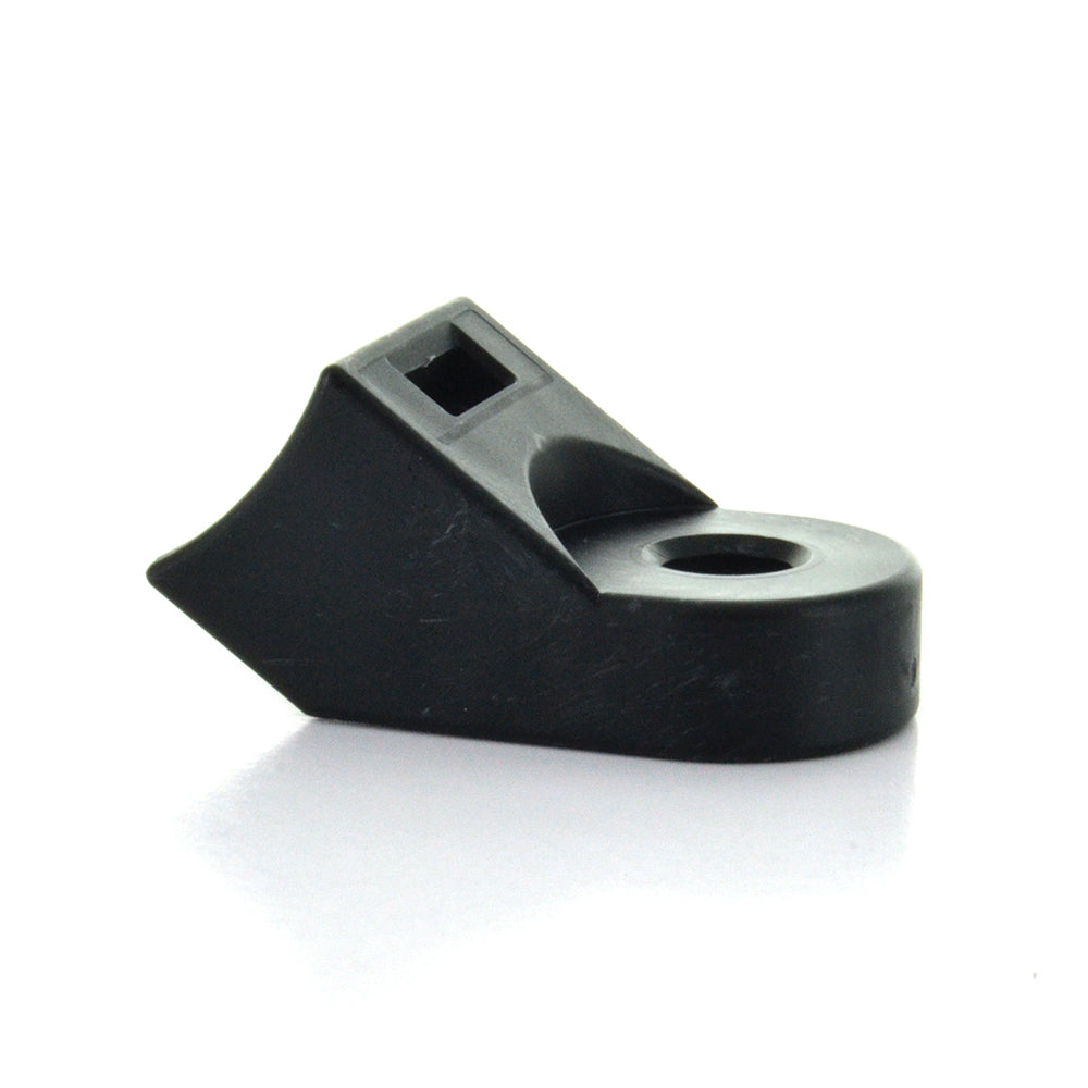 0.363 Wire Tie Heavy-Duty Screw Mount - Uv Black Nylon