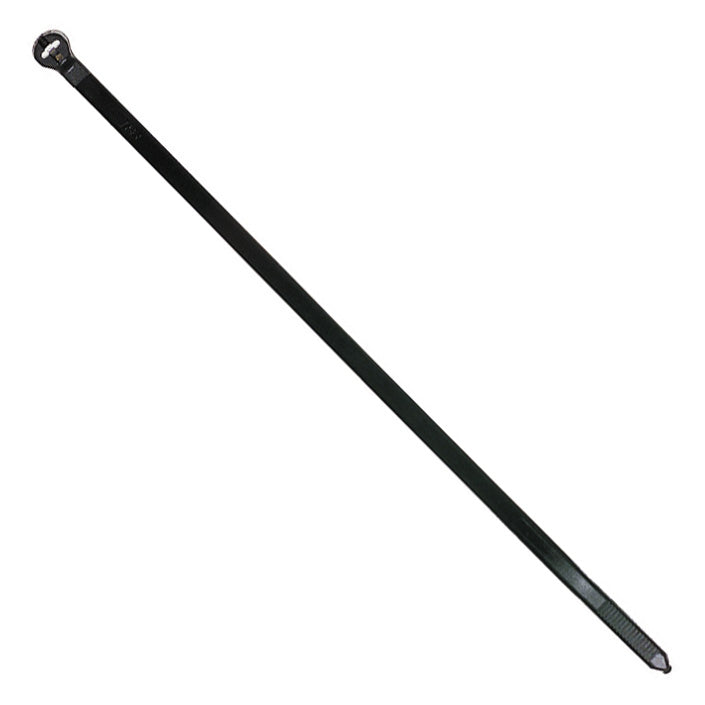 35 Inch 175 Lb Thomas And Betts Ty-Rap Nylon 6/6 Weather Resistant Cable Tie Black
