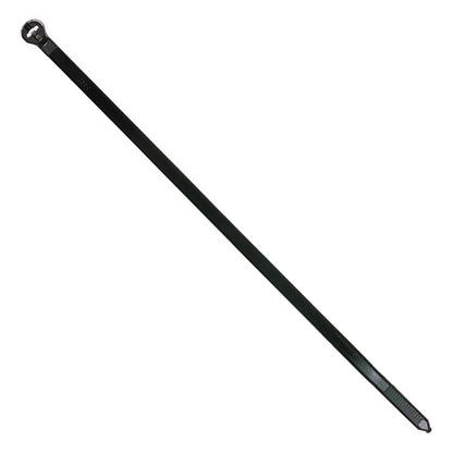 35 Inch 175 Lb Thomas And Betts Ty-Rap Nylon 6/6 Weather Resistant Cable Tie Black