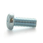 M3 x 0.5 x 10 mm Coarse Class 4.8 Zinc Plated Steel Phillips Drive Pan Head Reduced Machine Screw