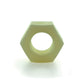 #8-32 Coarse Nylon 6/6 Hex Nut