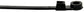 11-1/2 Inch X.177 Wire Tie #10 Screw Mount Uv Black 50 Lbs