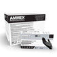 Ammex Black Powder-Free Nitrile Exam Gloves Box of 100, 4 mil